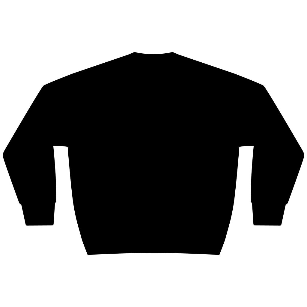 BAP Arch Logo Sweatshirt – Collegiate Black Heavyweight Crewneck