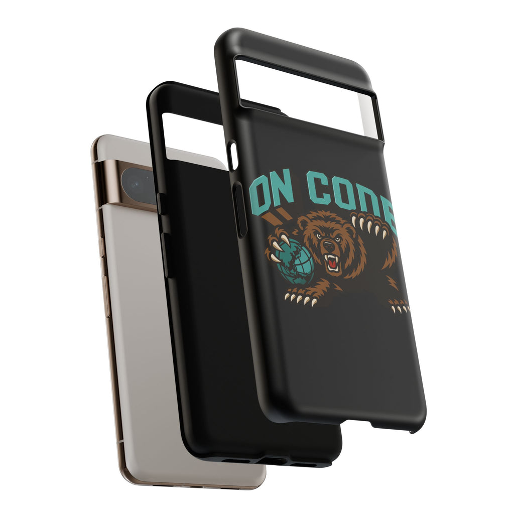 Bear Basketball Tough Phone Case — 'On Core' Protective iPhone Cover