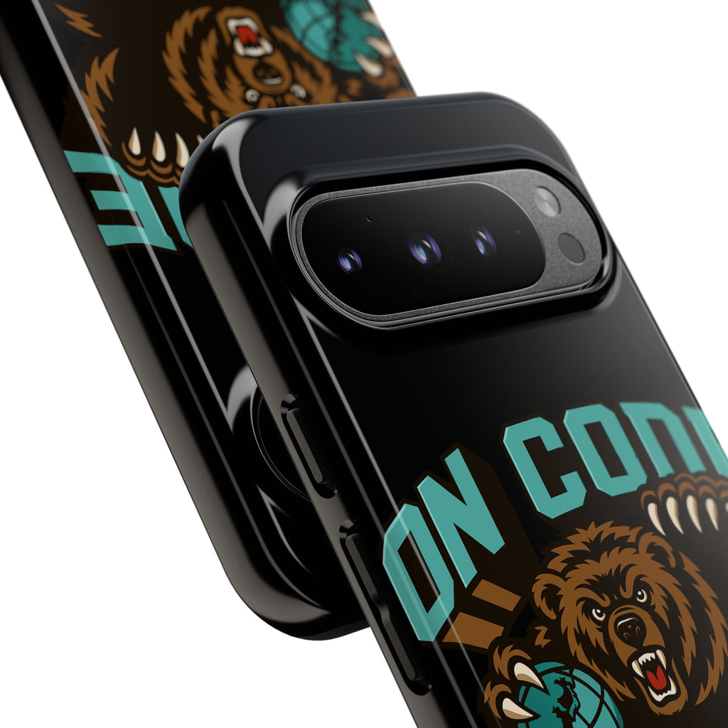 Bear Basketball Tough Phone Case — 'On Core' Protective iPhone Cover