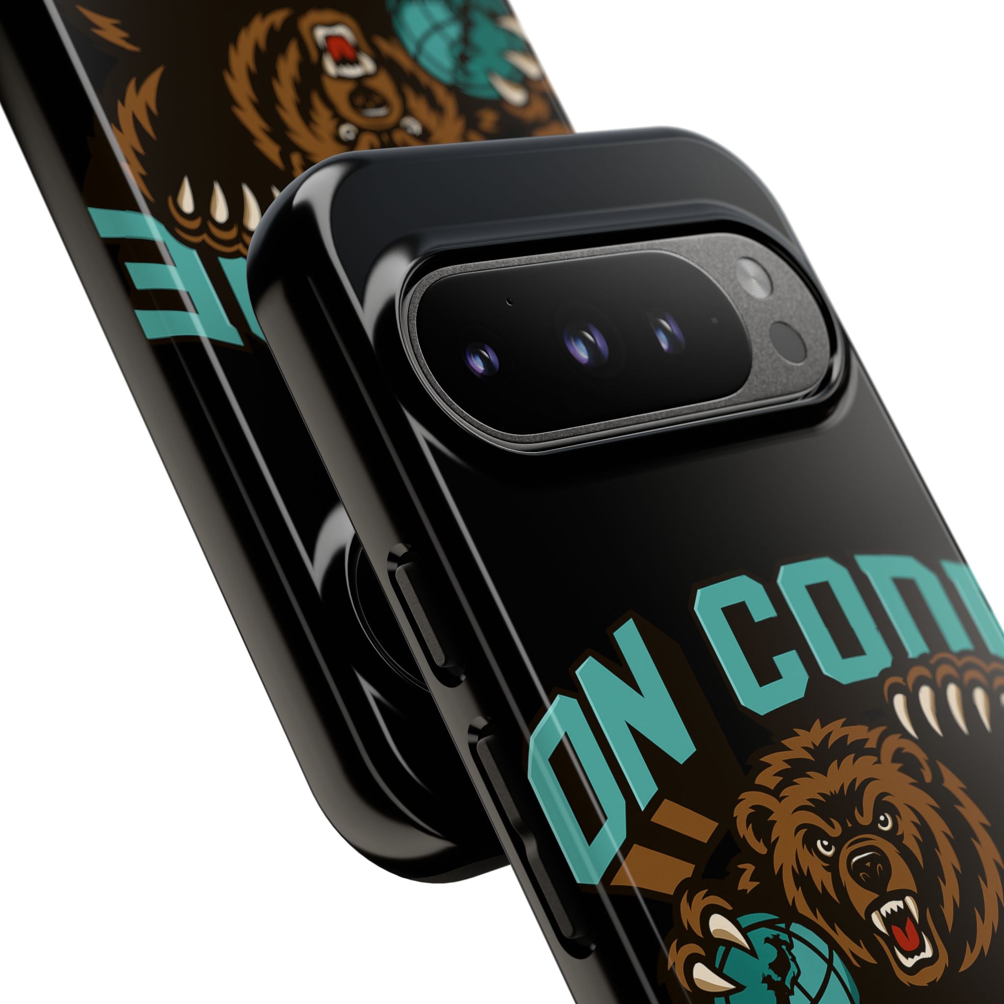 Bear Basketball Tough Phone Case — 'On Core' Protective iPhone Cover