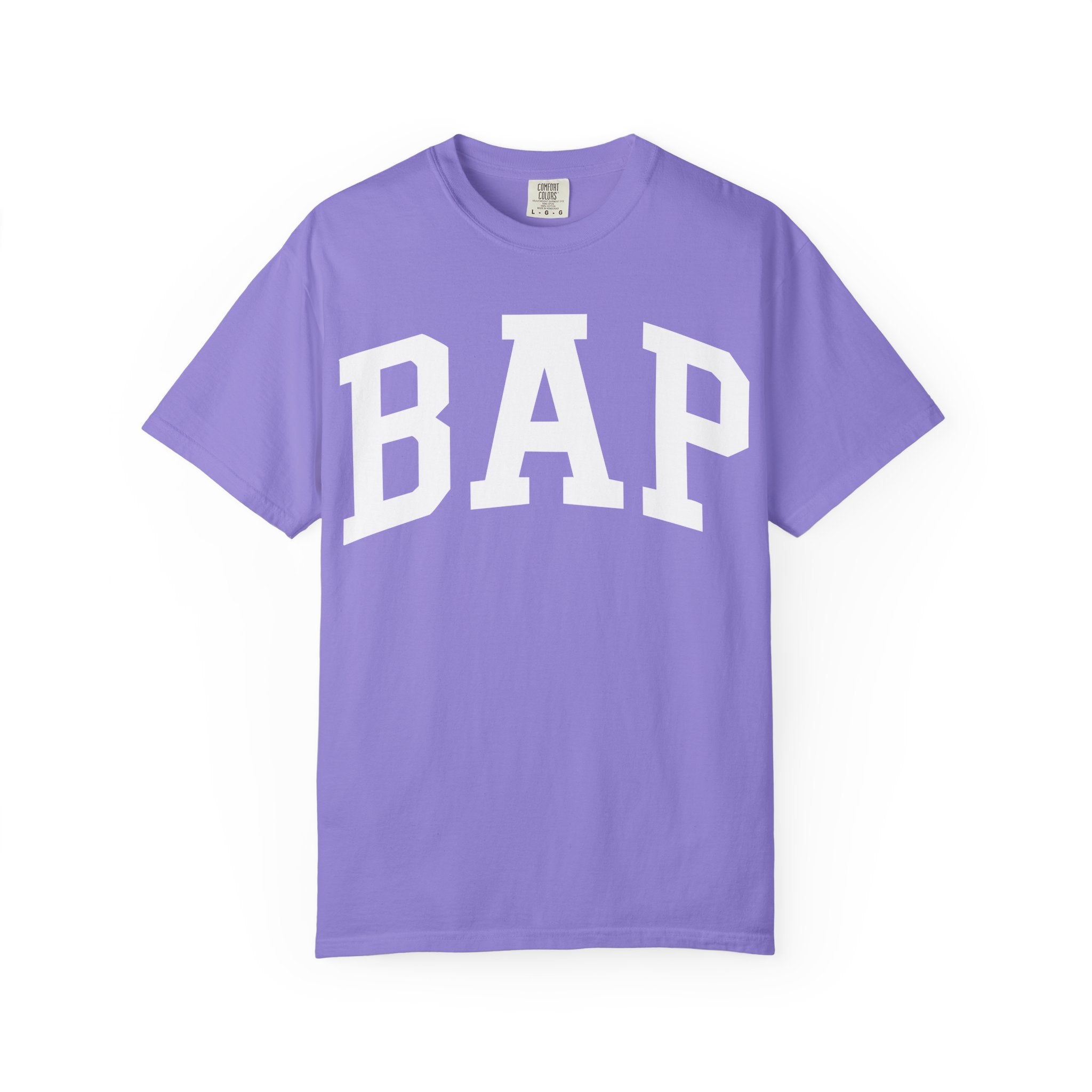 BAP Collegiate Graphic T-Shirt — Vintage Stadium Lettering Tee