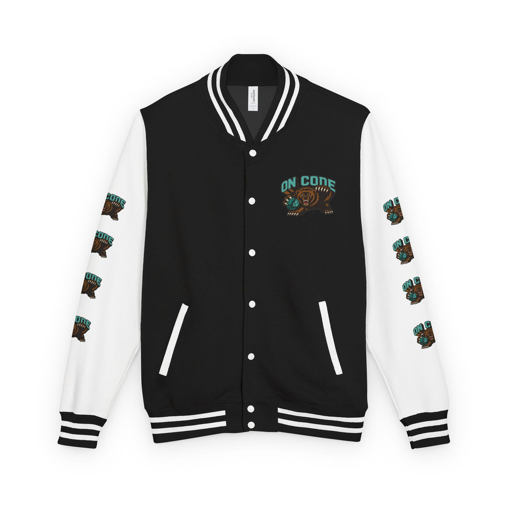 On Cone Bear Letterman Jacket