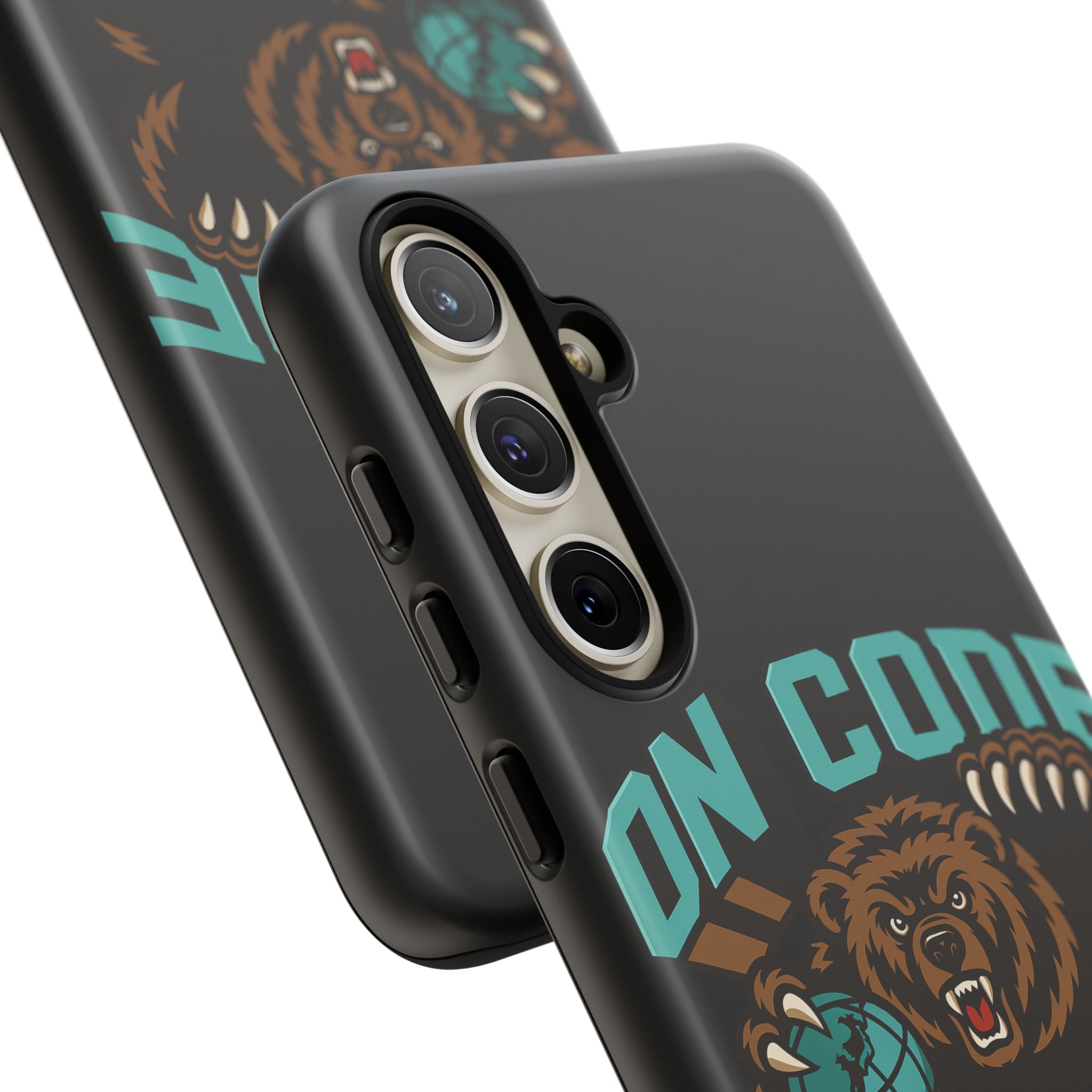 Bear Basketball Tough Phone Case — 'On Core' Protective iPhone Cover