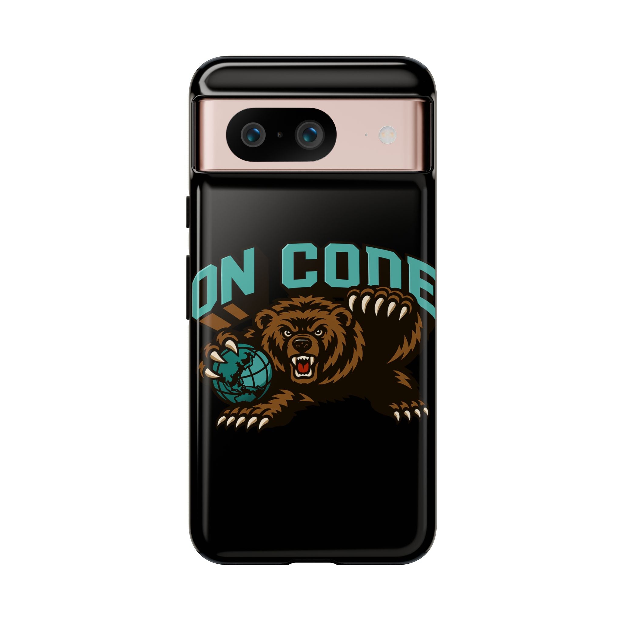 Bear Basketball Tough Phone Case — 'On Core' Protective iPhone Cover
