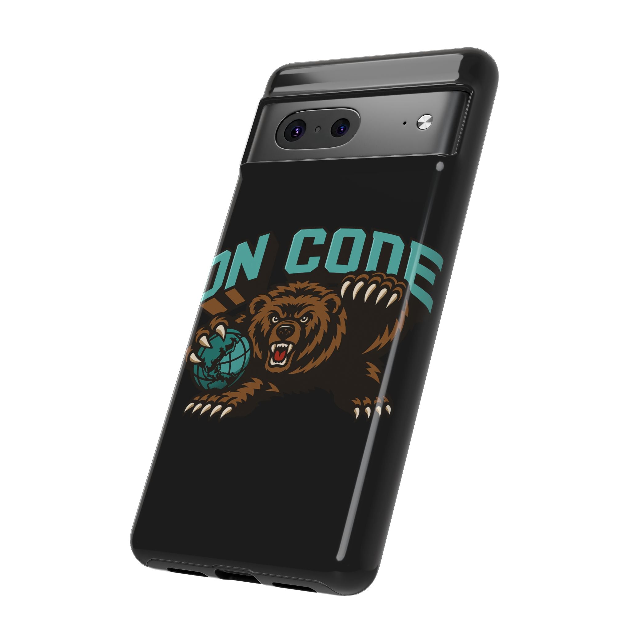 Bear Basketball Tough Phone Case — 'On Core' Protective iPhone Cover