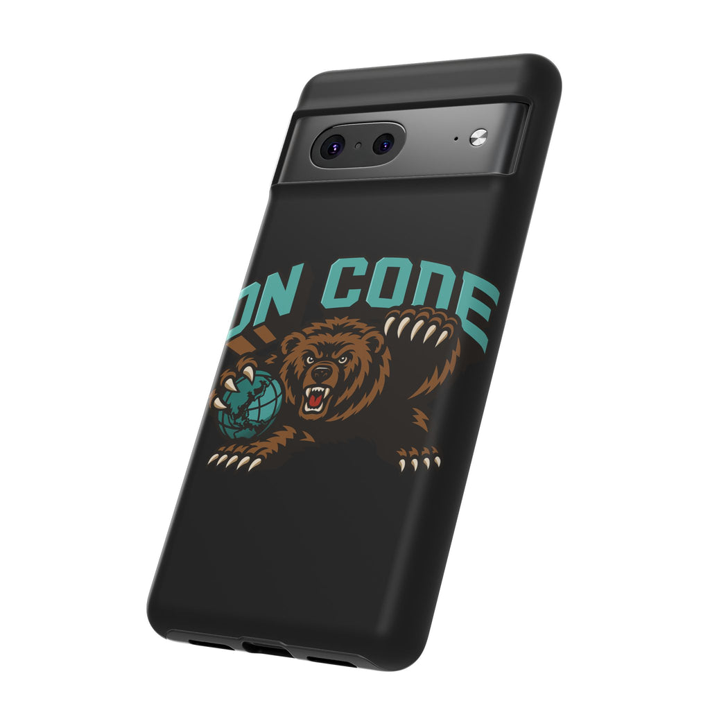 Bear Basketball Tough Phone Case — 'On Core' Protective iPhone Cover
