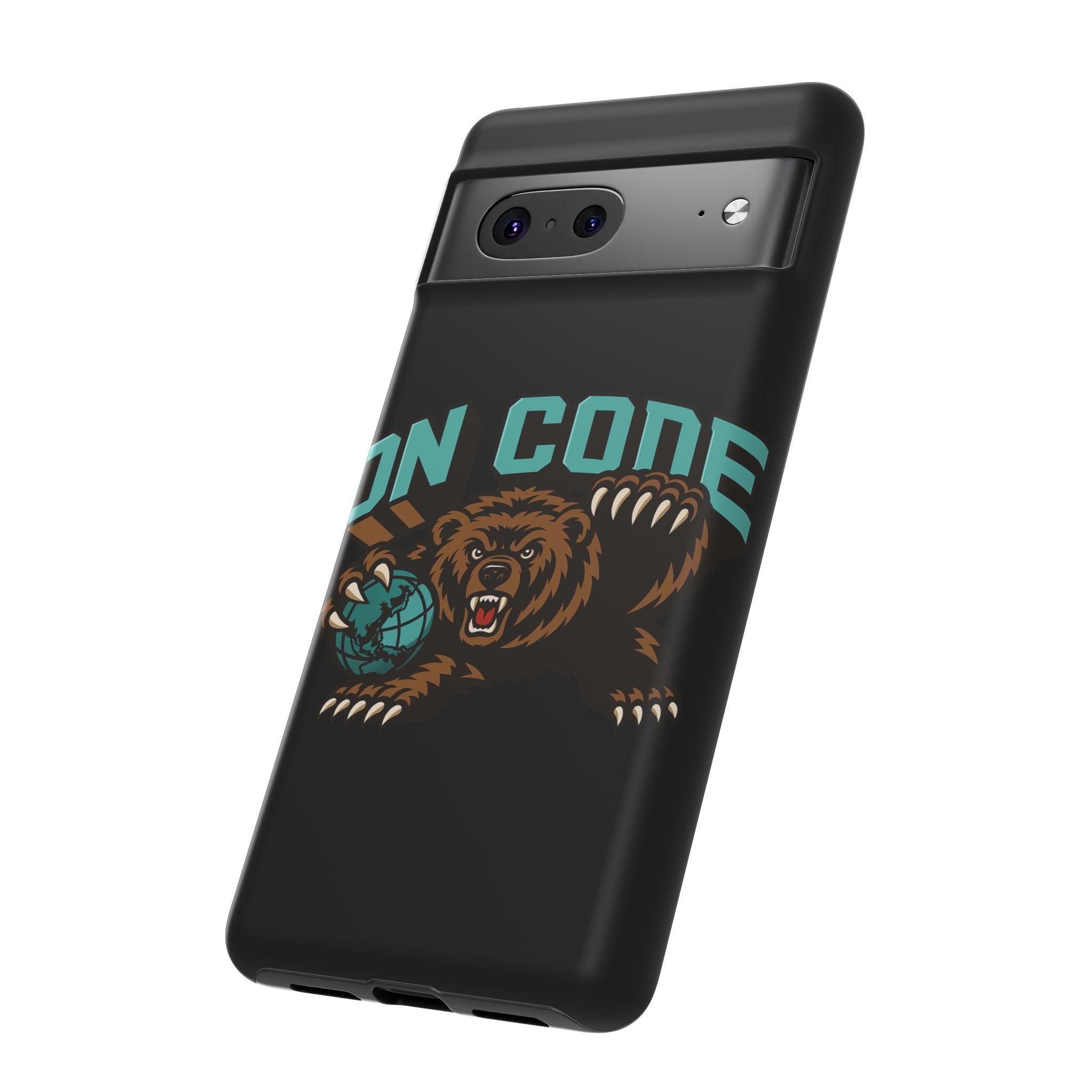 Bear Basketball Tough Phone Case — 'On Core' Protective iPhone Cover