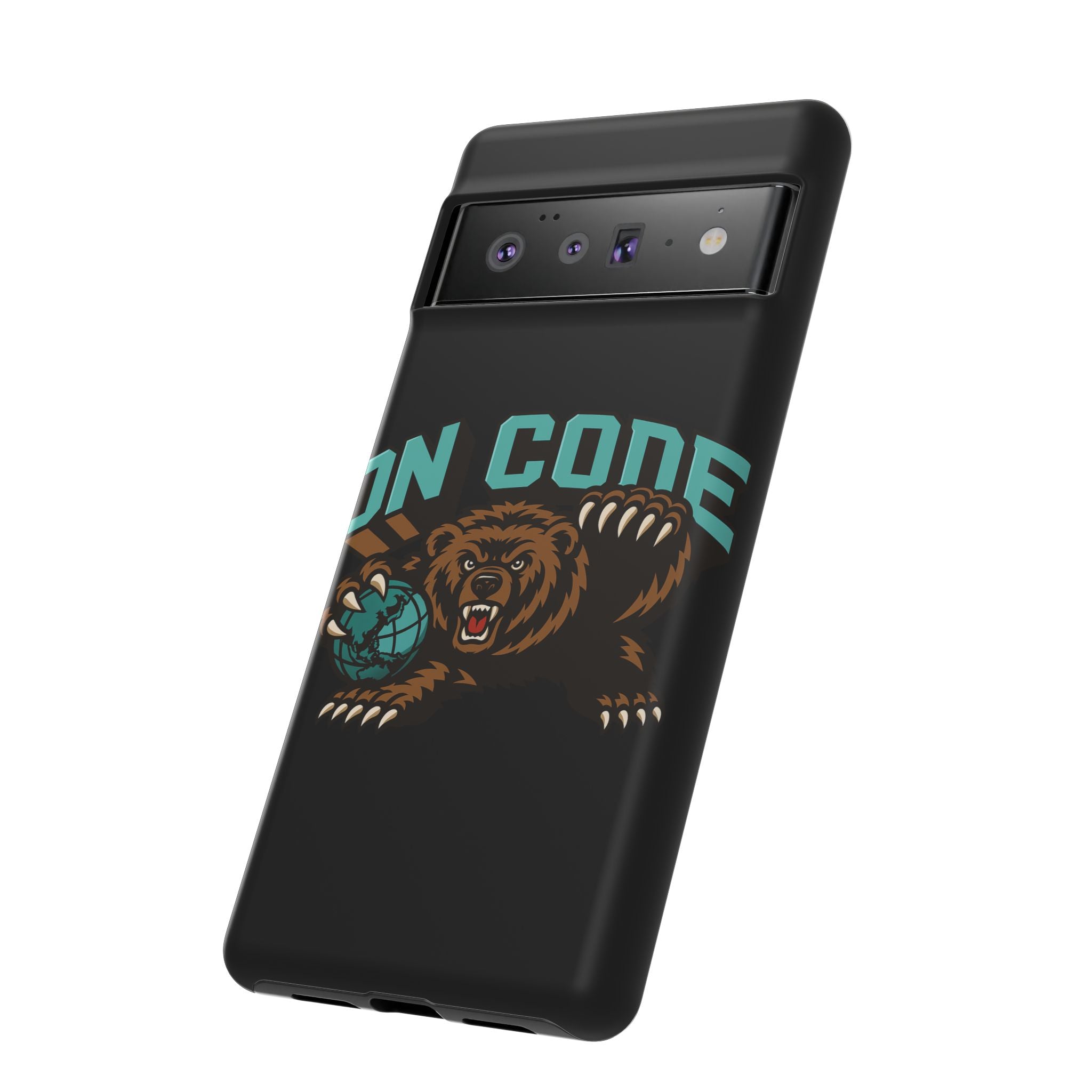 Bear Basketball Tough Phone Case — 'On Core' Protective iPhone Cover