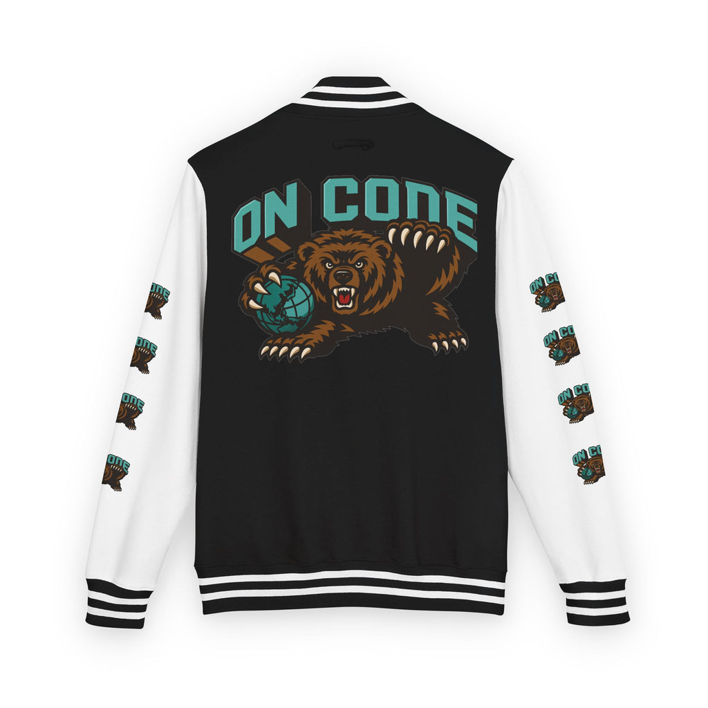 On Cone Bear Letterman Jacket