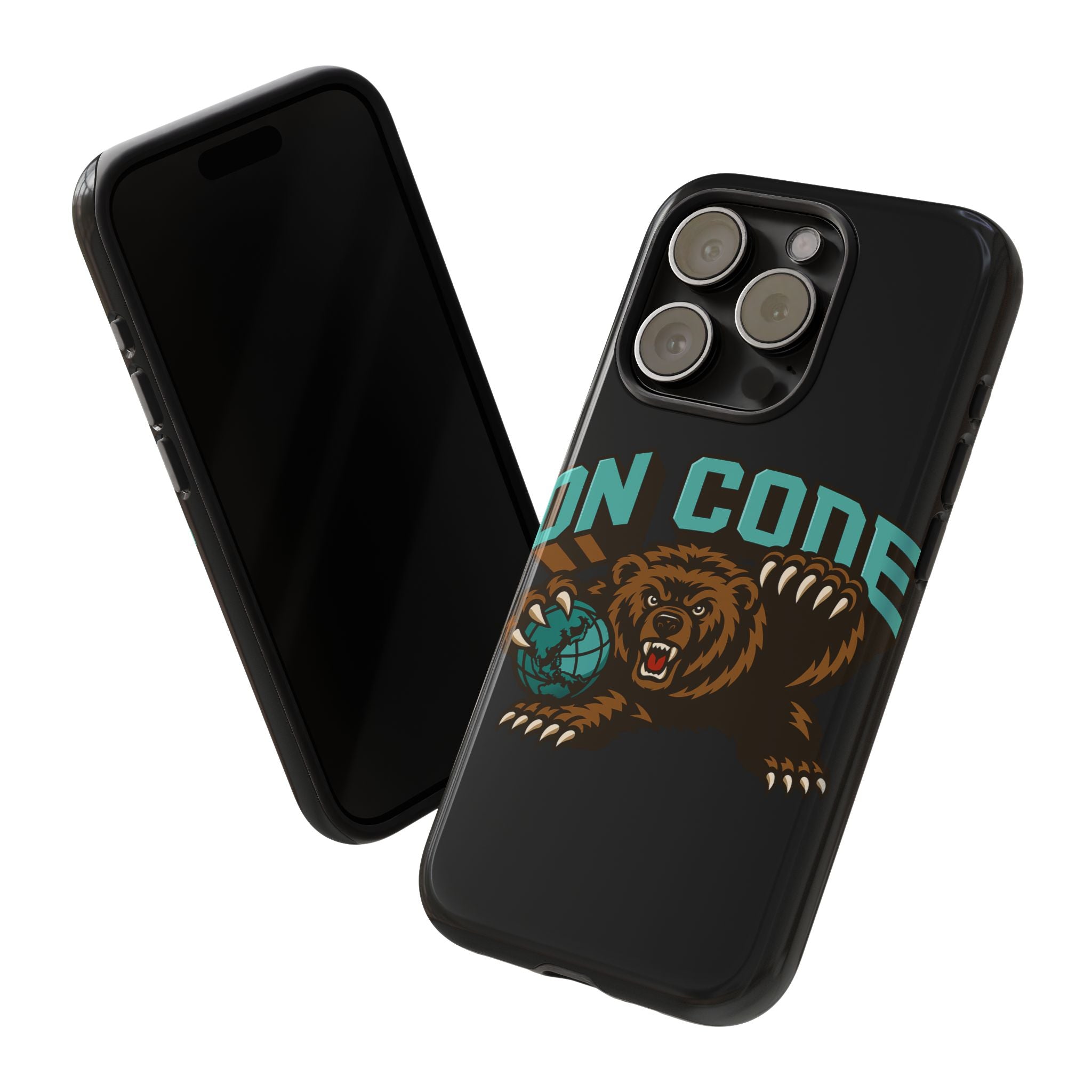 Bear Basketball Tough Phone Case — 'On Core' Protective iPhone Cover