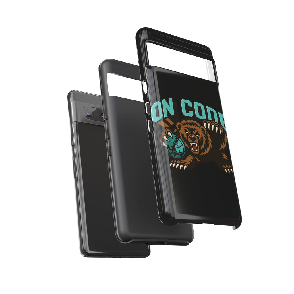 Bear Basketball Tough Phone Case — 'On Core' Protective iPhone Cover