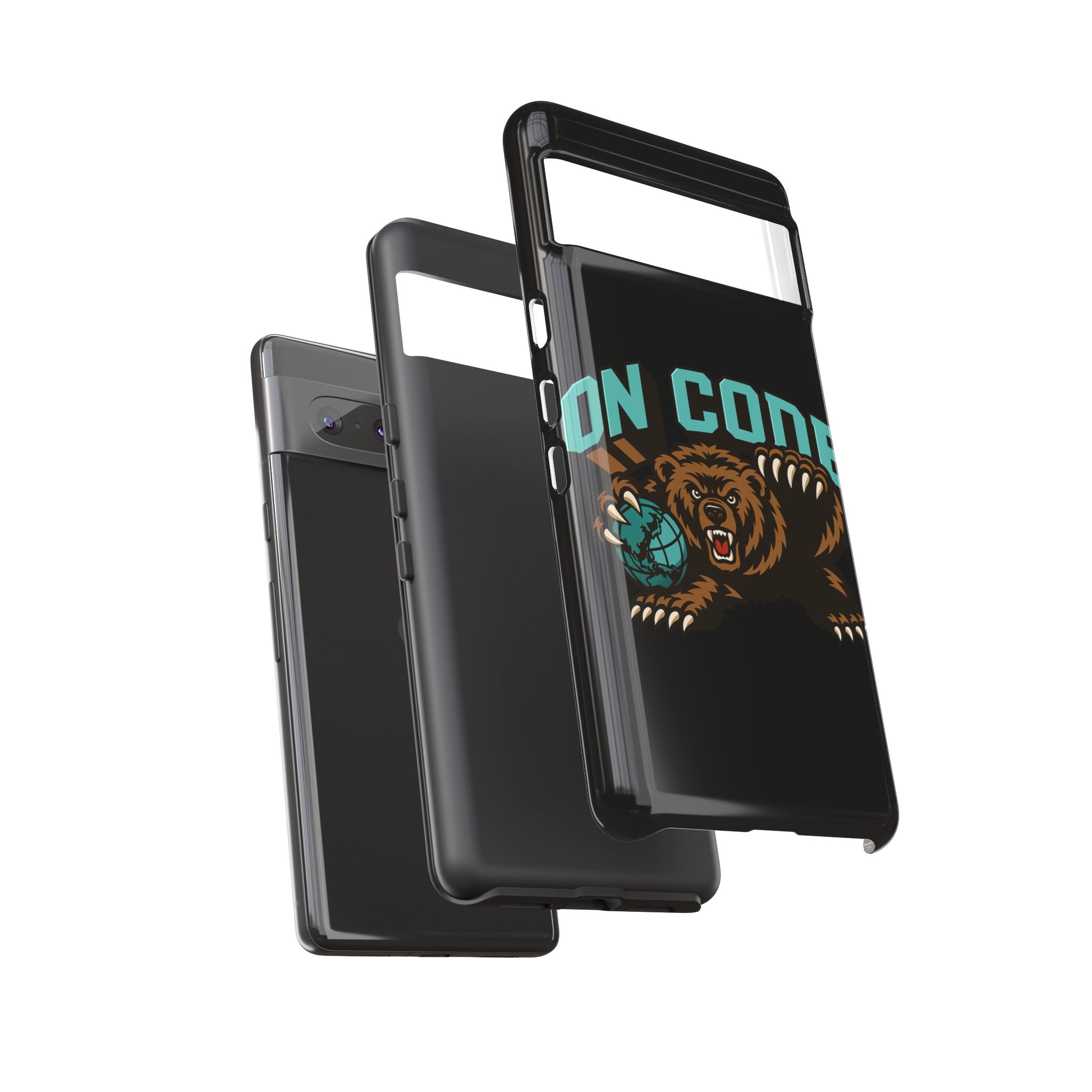 Bear Basketball Tough Phone Case — 'On Core' Protective iPhone Cover