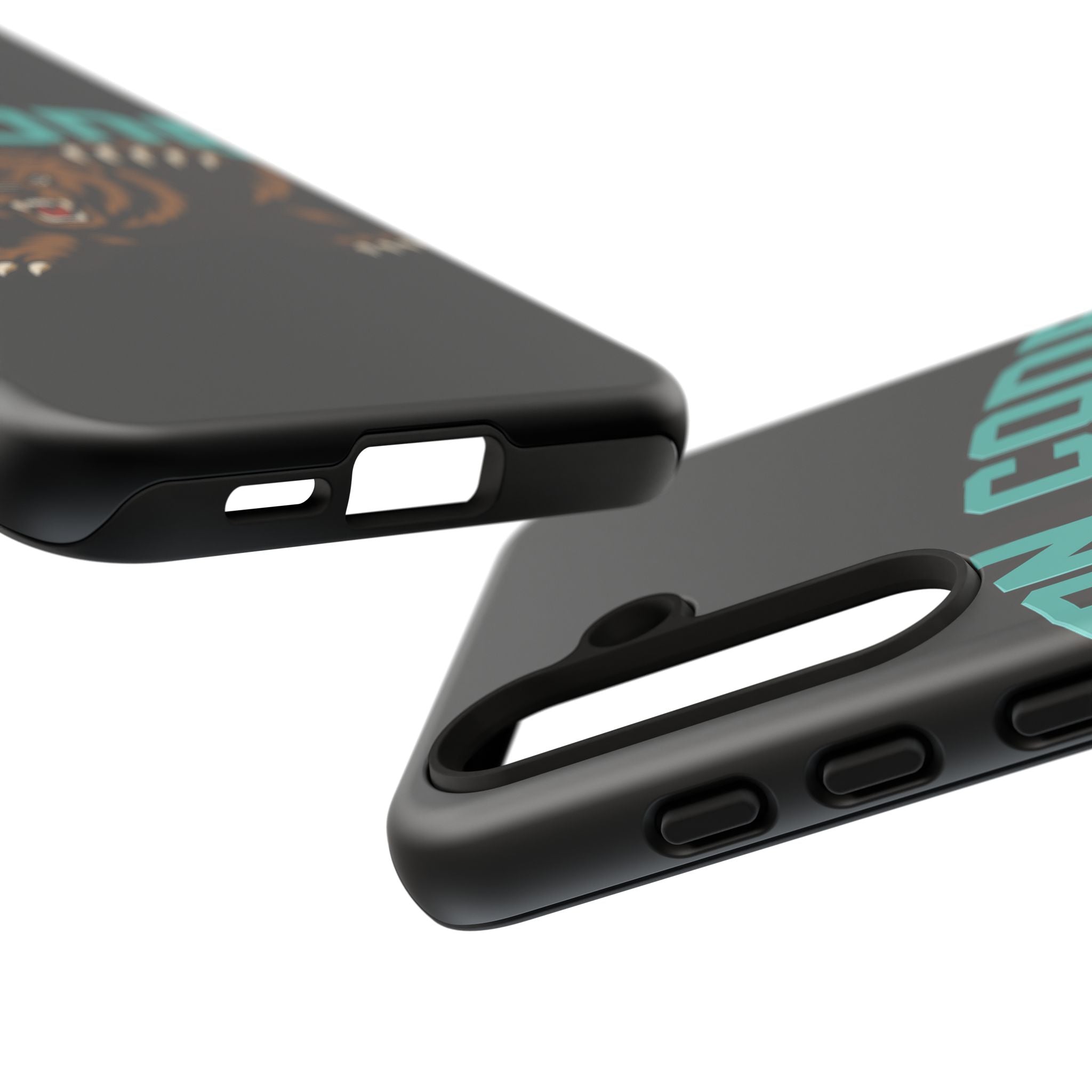 Bear Basketball Tough Phone Case — 'On Core' Protective iPhone Cover